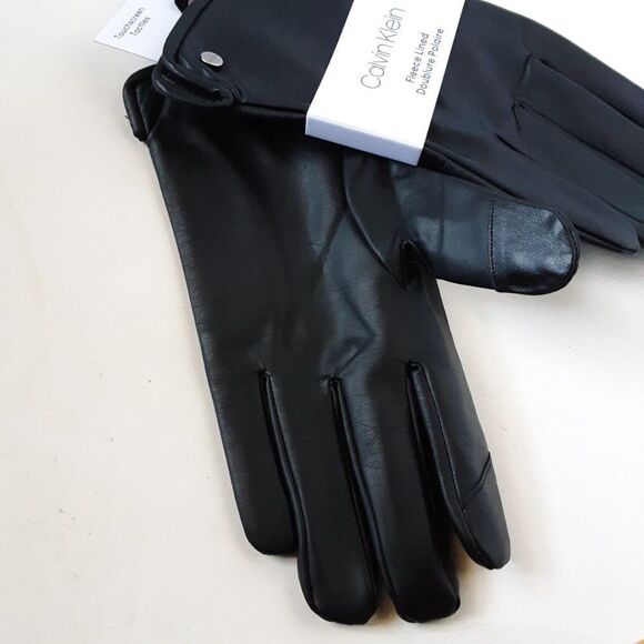 Calvin Klein Gloves Touchscreen Fleece Lined size XL - Picture 3 of 11